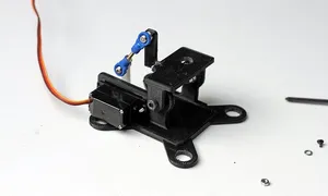 Camera tilt mechanism for quadrocopter (Canon S100)