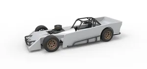 Small Block Supermodified race car Scale 1:25