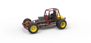 Vintage Sprint car Base Scale 1:25