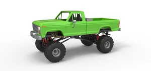 Wheel Standing Mega Truck Scale 1:25