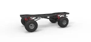 Chassis of Wheel Standing Mega Truck 1:25