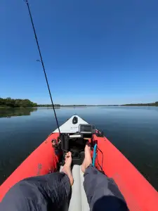 Sonar mount for Intex excursion pro kayak