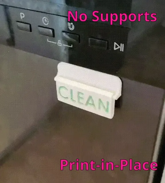 Dishwasher Dirty/Clean Automatic Sign