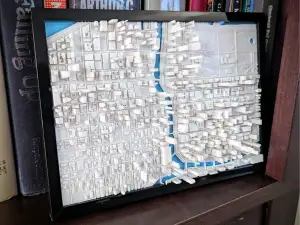 Chicago Illinois 3D Miniature