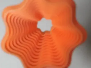 Wavy Fractal Fidget Star - 12 Rings