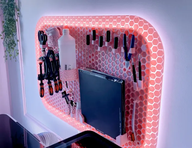 Honeycomb storage wall with LED (HSW) — Фото 4 из 8