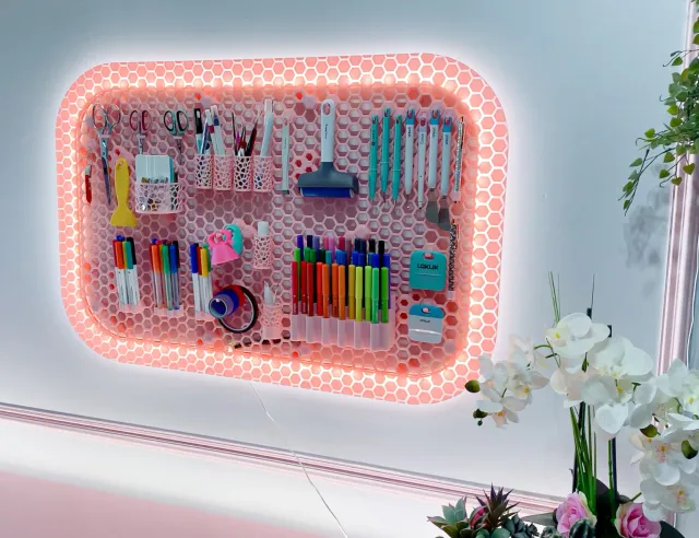 Honeycomb storage wall with LED (HSW) — Фото 2 из 8