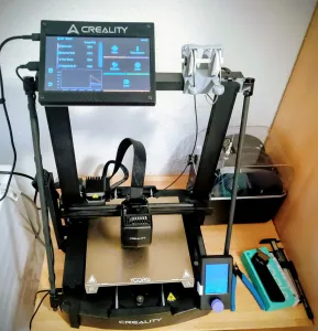 Ender 3 v3 SE KE - Rotatable Klipper touch screen, housing and holders