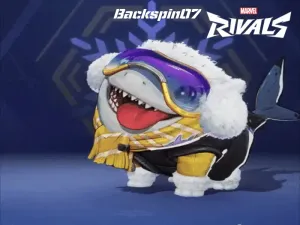 Marvel Rivals Jeff the Land Shark Cuddly Fuzzlefin