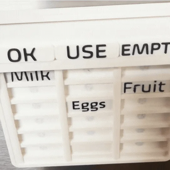 Fridge Memo Slider