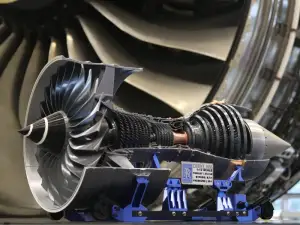 Trent 900 Turbofan Jet Engine Model - Airbus A380