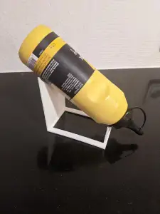 Bottle stand for salad dressing, BBQ sauce, etc.