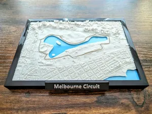 Australian Grand Prix 3D Miniature