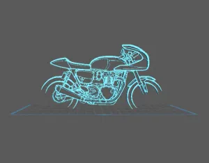Triumph - Thruxton Wall Art