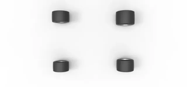 Wheel set of Asphalt Supermodified stock car Scale 1:25 — Image 6 of 10