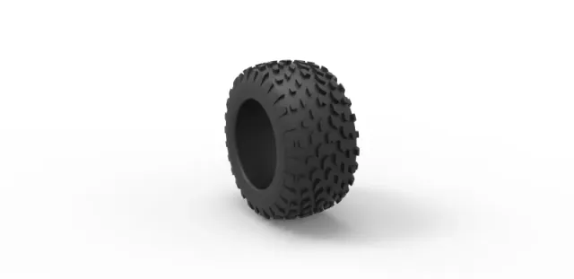 Diecast offroad tire 47 Scale 1:25 — Image 8 of 9
