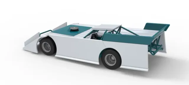 Wedge Dirt Late model Scale 1:25 — Фото 12 из 30