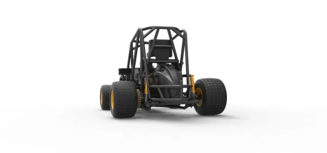 600 Micro sprint car Base Scale 1:25 — Image 15 of 31