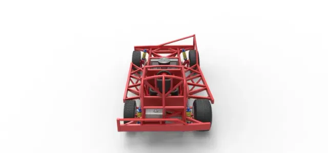 BriSCA Formula 1 Stock Car Base for Dirt Scale 1:25 — Фото 17 из 31
