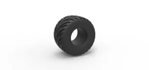 Diecast Tractor tire 18 Scale 1:25