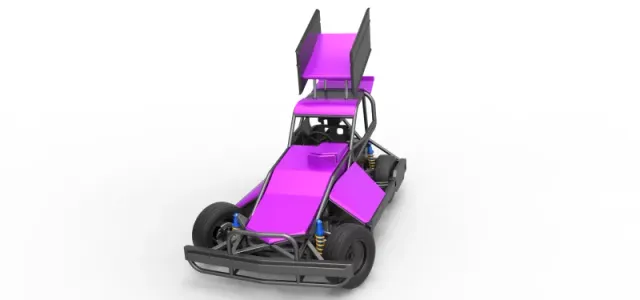 New Zealand Superstock car while turning Version 2 Scale 1:25 — Фото 5 из 31