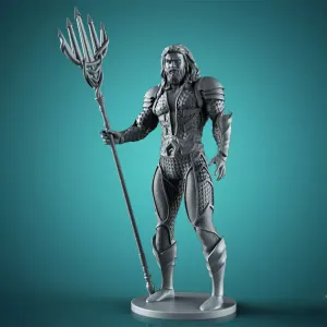 Aquaman 3D Printed Action Figure