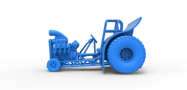 Diecast Mini Rod pulling tractor Scale 1 to 25 — Image 17 of 31