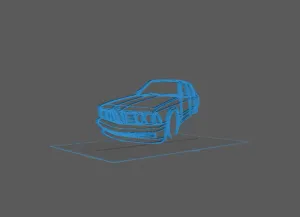 BMW - E23 Wall Art