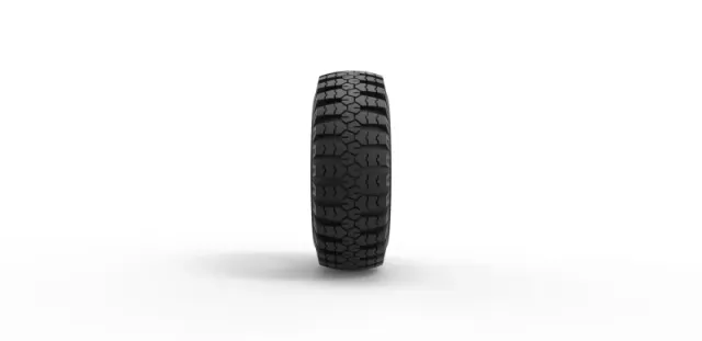 Diecast military Ural tire O-47A Scale 1 to 25 — Фото 4 из 8