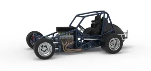 Sprint car Base Version 2 Scale 1:25