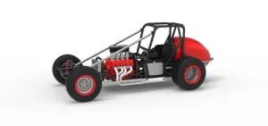 Dirt Silver Crown Champ car Base Scale 1:25