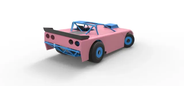 New Zealand Super Saloon race car while turning V2 Scale 1:25 — Фото 18 из 31