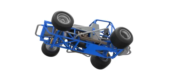 Vintage Sprint car Scale 1:25 — Фото 3 из 30