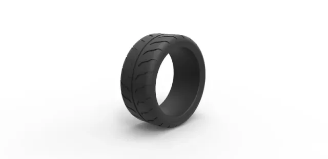 Diecast race tire 6 Scale 1 to 25 — Фото 2 из 8