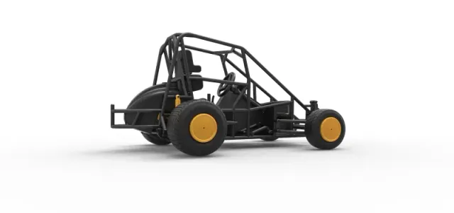 600 Micro sprint car Base Scale 1:25 — Image 21 of 31