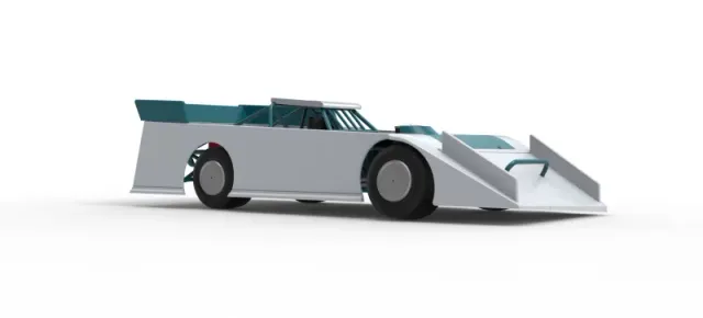 Wedge Dirt Late model Scale 1:25 — Фото 25 из 30