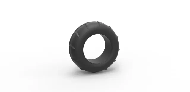 Diecast dune buggy front tire 12 Scale 1:25 — Image 10 of 10