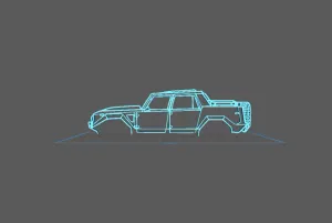 Lamborghini - LM002 Wall Art