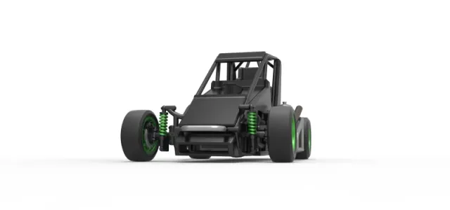 Pavement Midget car Scale 1:25 — Фото 6 из 31