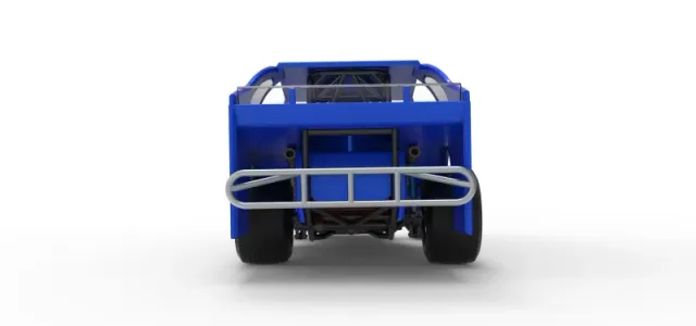 Northeast Dirt Modified stock car Version 2 Scale 1:25 — Фото 16 из 30