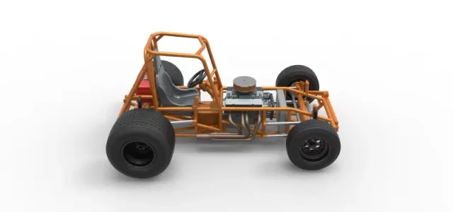 Vintage Sprint car Base Version 2 Scale 1:25 — Фото 23 из 30