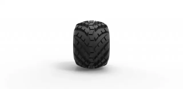Diecast offroad arched tire Scale 1 to 10 — Фото 3 из 7