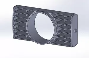 WOLKSWAGEN GOLF 4 CENTRAL GAUGE POD FOR BOOST GAUGE 52MM