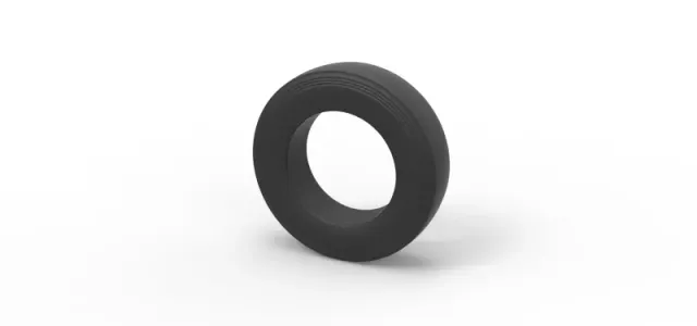 Semi truck slick tire Scale 1:25 — Фото 7 из 8