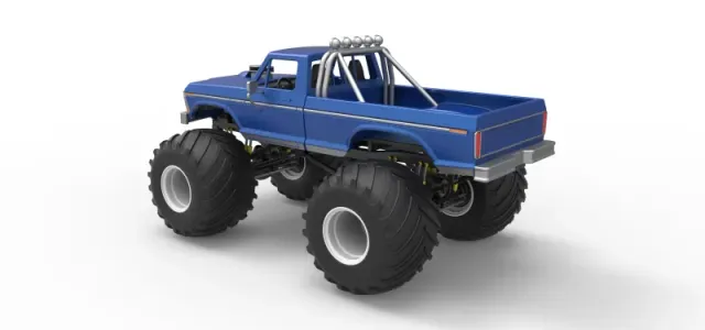 Diecast vintage Monster Truck Scale 1:25 — Фото 12 из 25