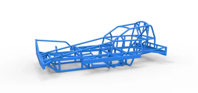 Frame of BriSCA Formula 1 Stock Car Scale 1:25 — Фото 19 из 19