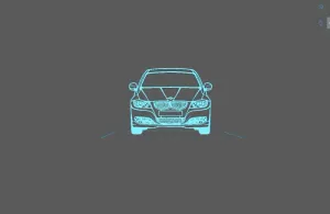 BMW - E90 2009 Wall Art
