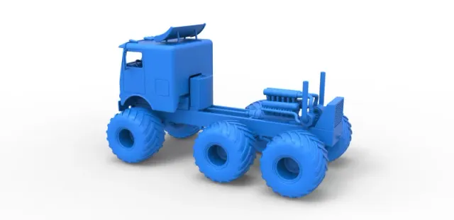 Diecast Monster truck 6x6 Scale 1:25 — Фото 20 из 31