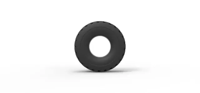 Diecast military truck tire 11 Scale 1:25 — Image 5 of 9