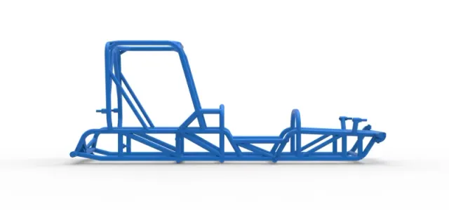 Frame of Dirt Silver Crown Champ car Version 2 Scale 1:25 — Image 13 of 17